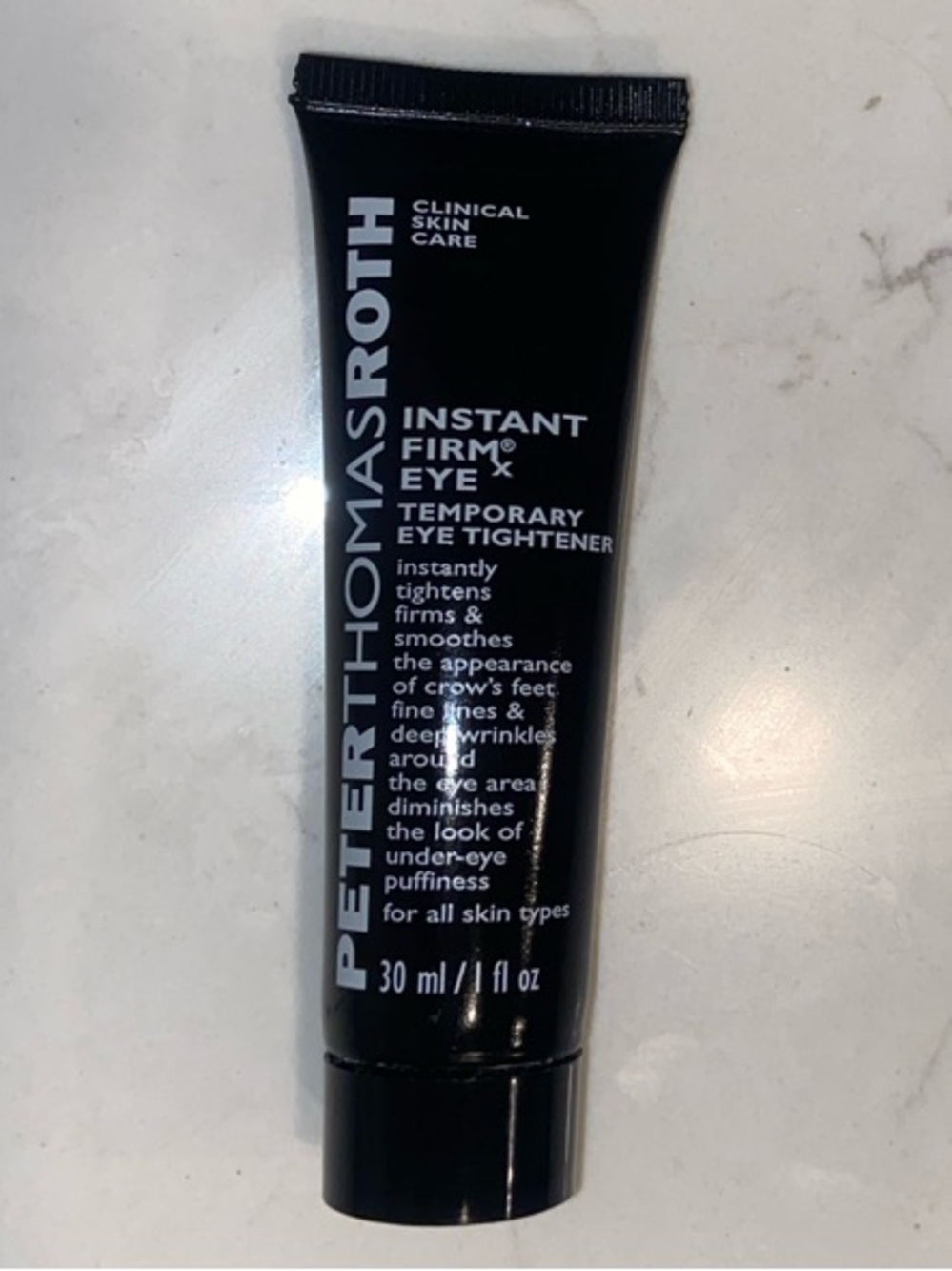 Peter Thomas Roth Black Instant FirmX Eye Tightener Tube